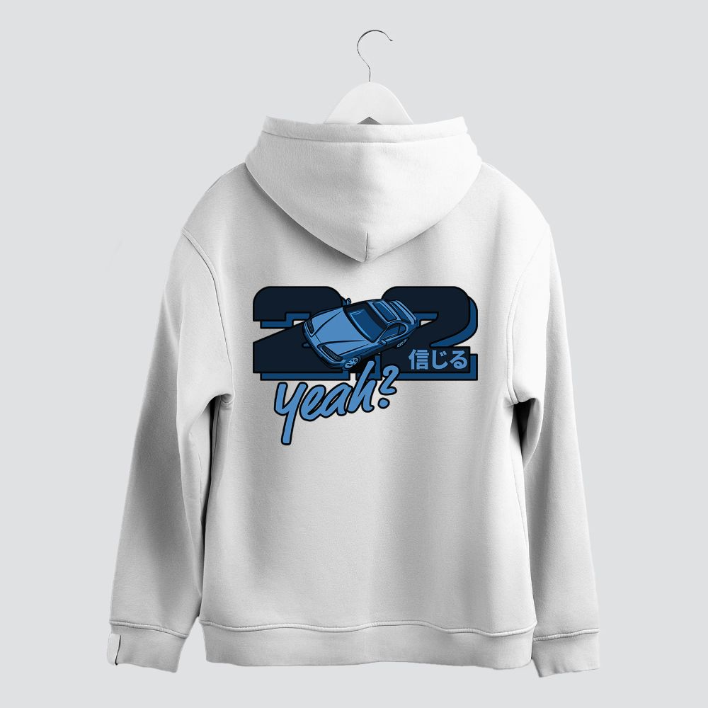 2.2 Yeah Hoodie White