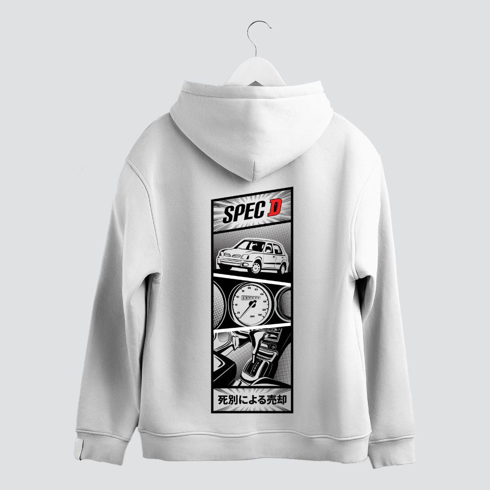 Spec D Hoodie White