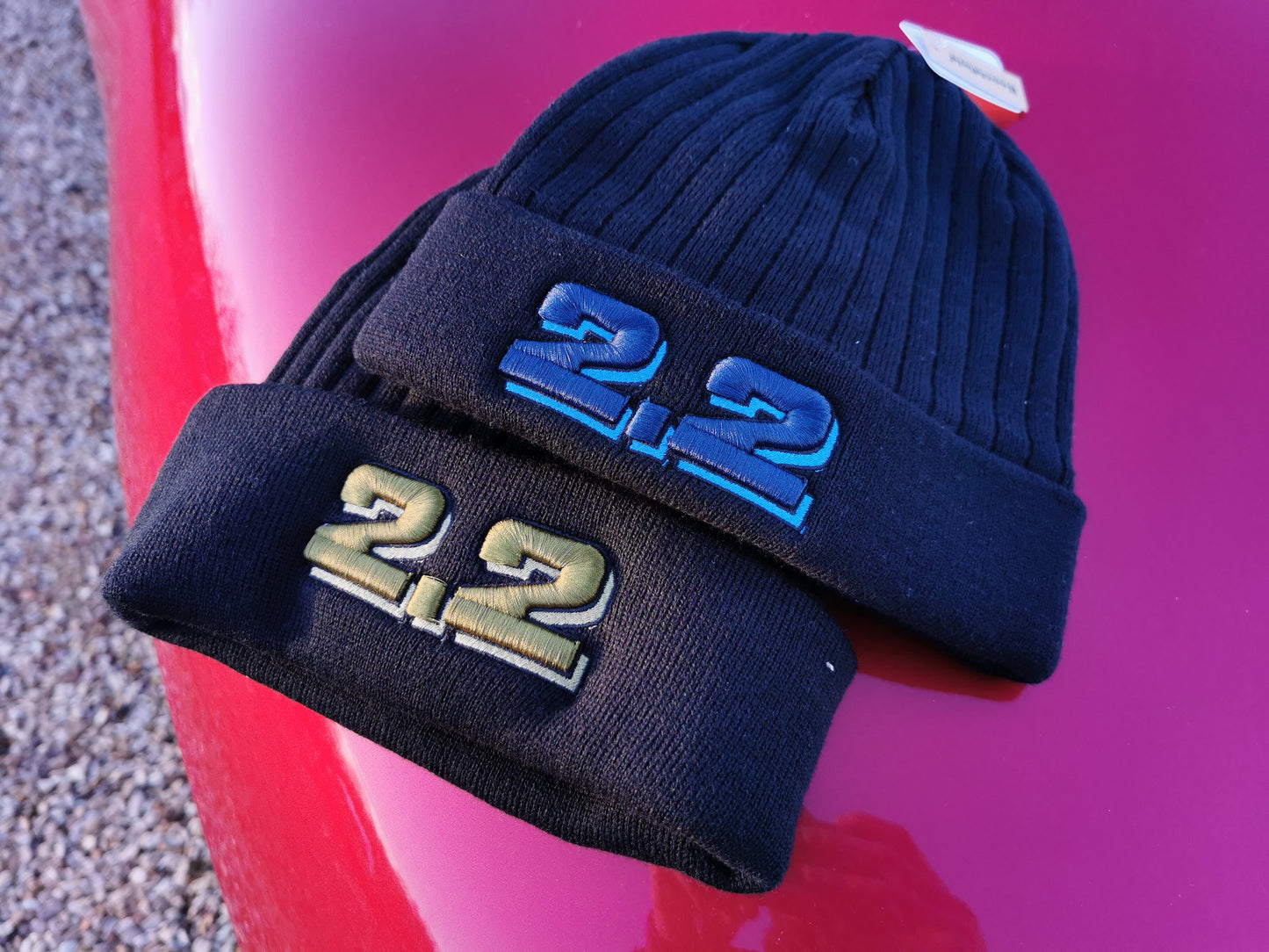 Smith and Sniff 2.2 Blue Logo Beanie Hat