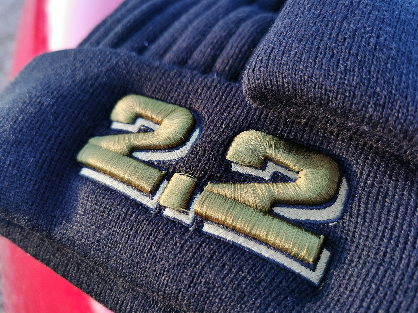 Smith and Sniff 2.2 Yellow Logo Beanie Hat