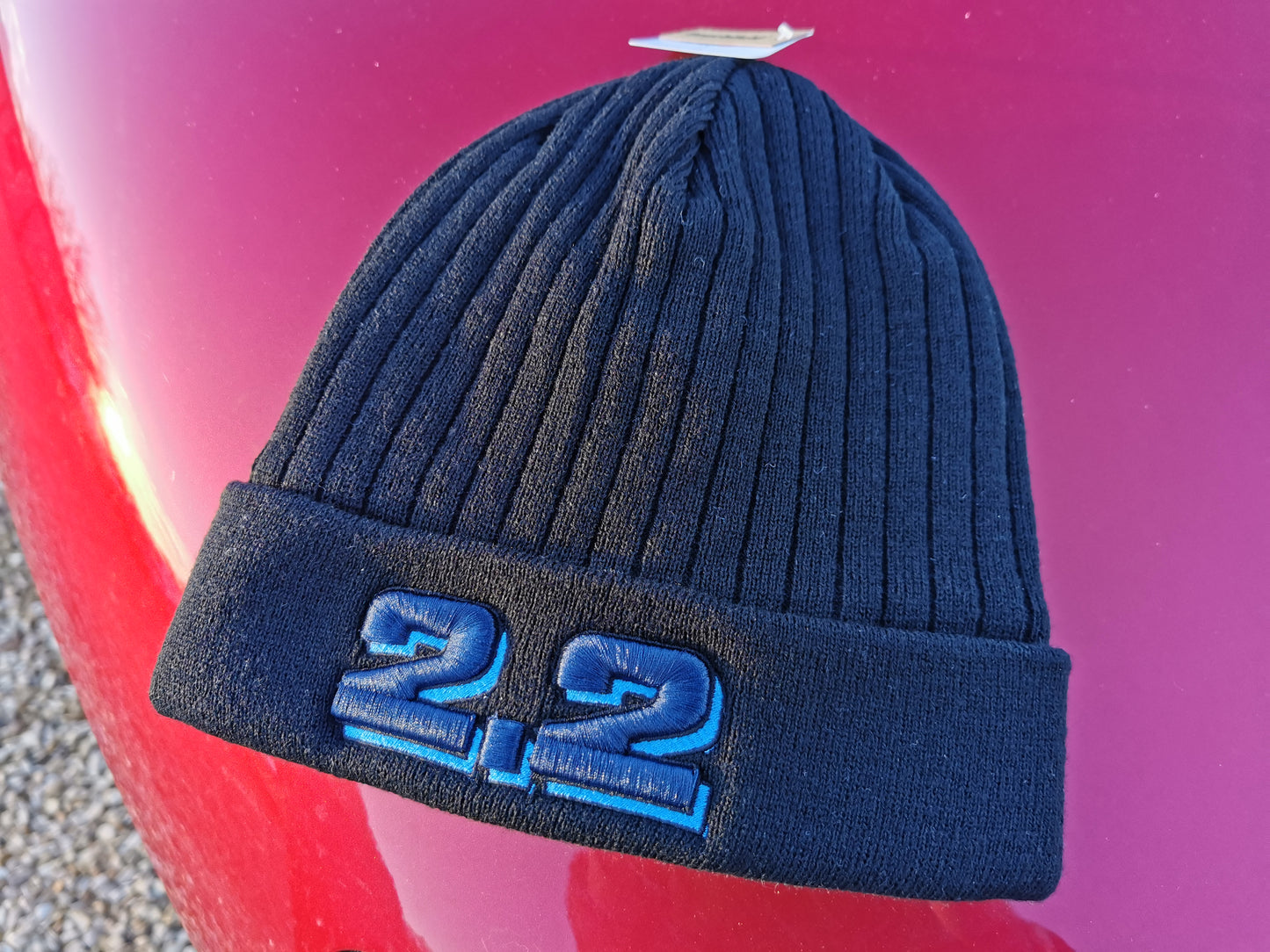 Smith and Sniff 2.2 Blue Logo Beanie Hat