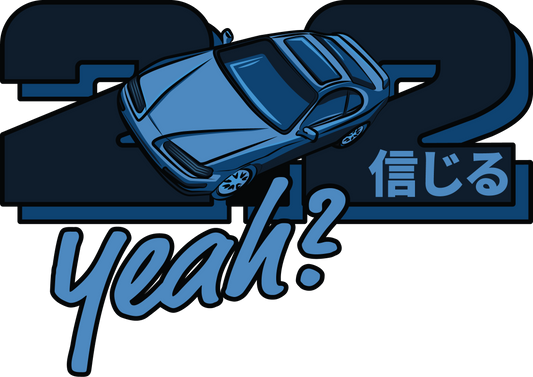 2.2 Yeah? Die-cut Sticker