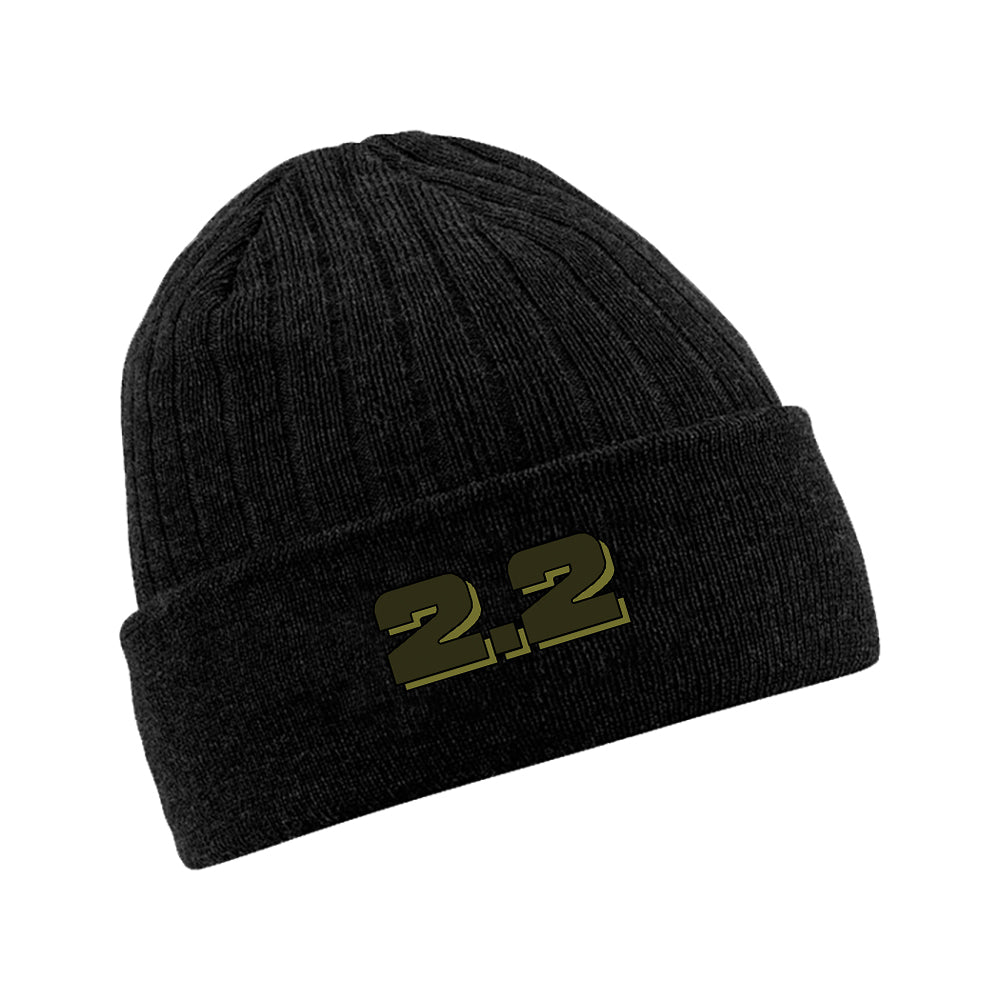 Smith and Sniff 2.2 Yellow Logo Beanie Hat