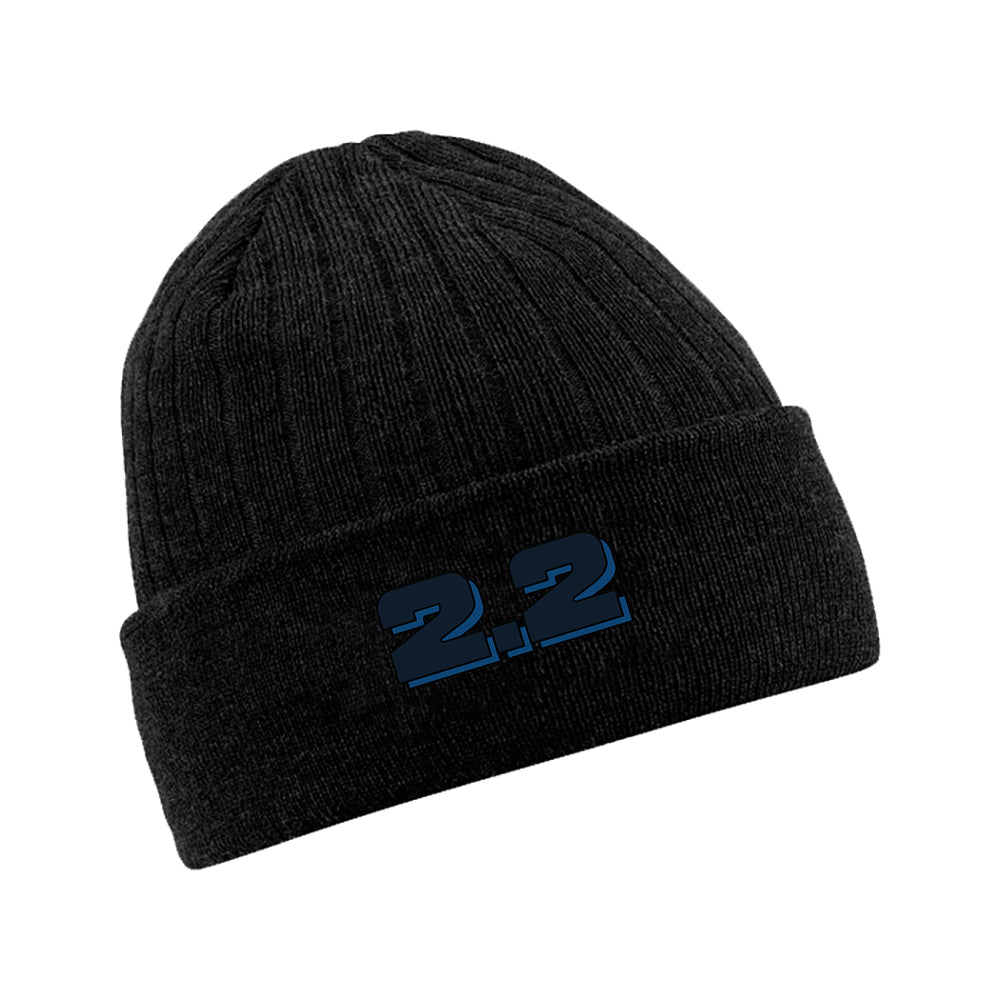 Smith and Sniff 2.2 Blue Logo Beanie Hat