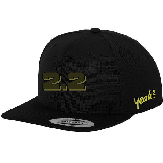 2.2 Flexfit Snapback - Black