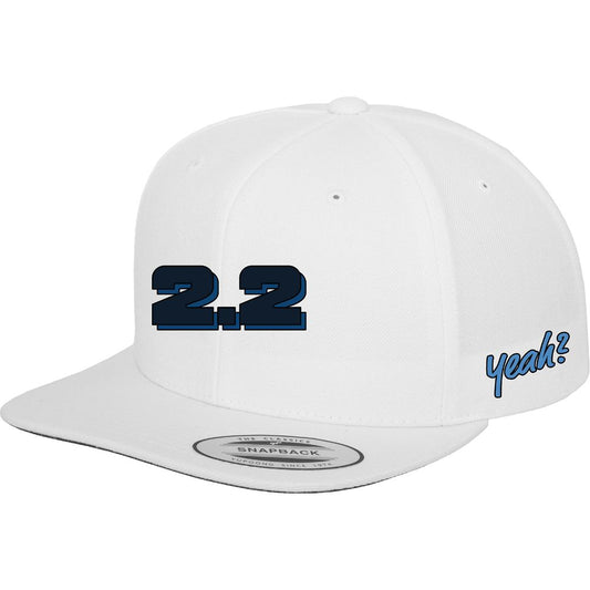 2.2 Flexfit Snapback - White