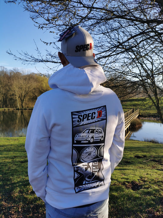 Spec D Hoodie White
