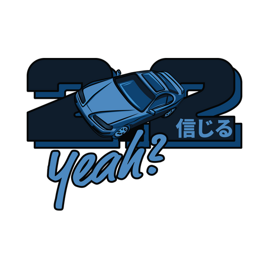 2.2 Yeah? Die-cut Sticker